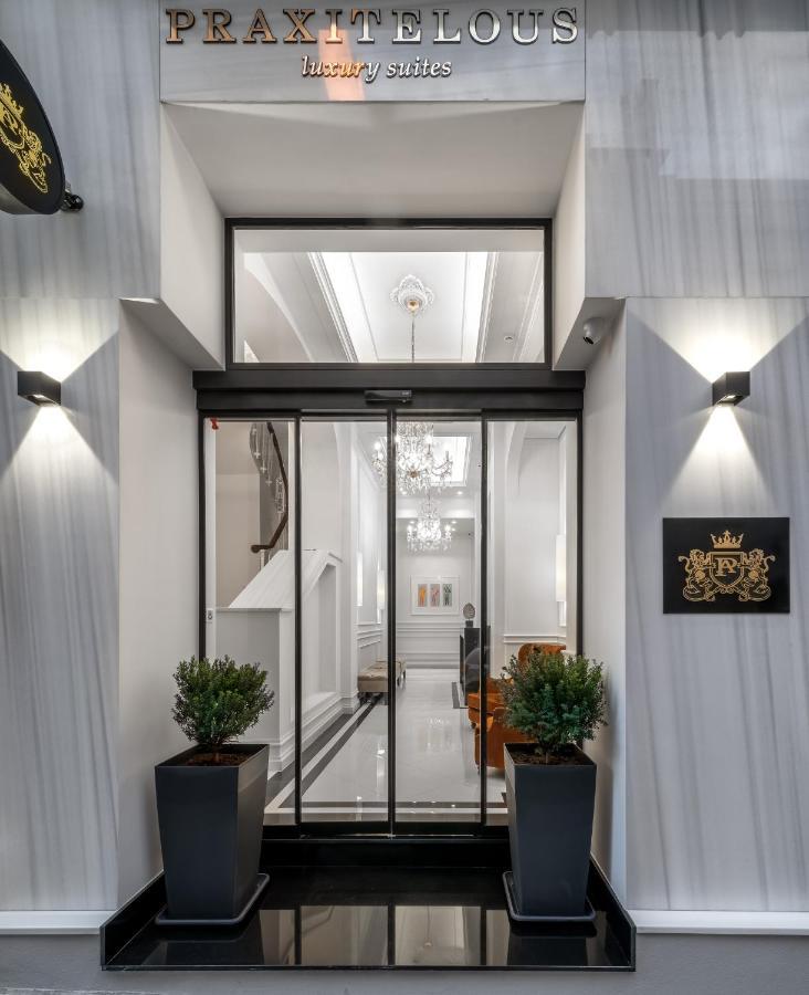 Praxitelous Luxury Suites Athena Bagian luar foto