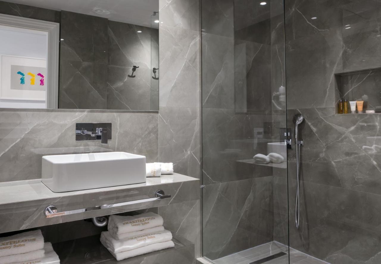 Praxitelous Luxury Suites Athena Bagian luar foto