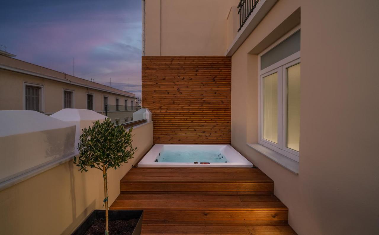 Praxitelous Luxury Suites Athena Bagian luar foto
